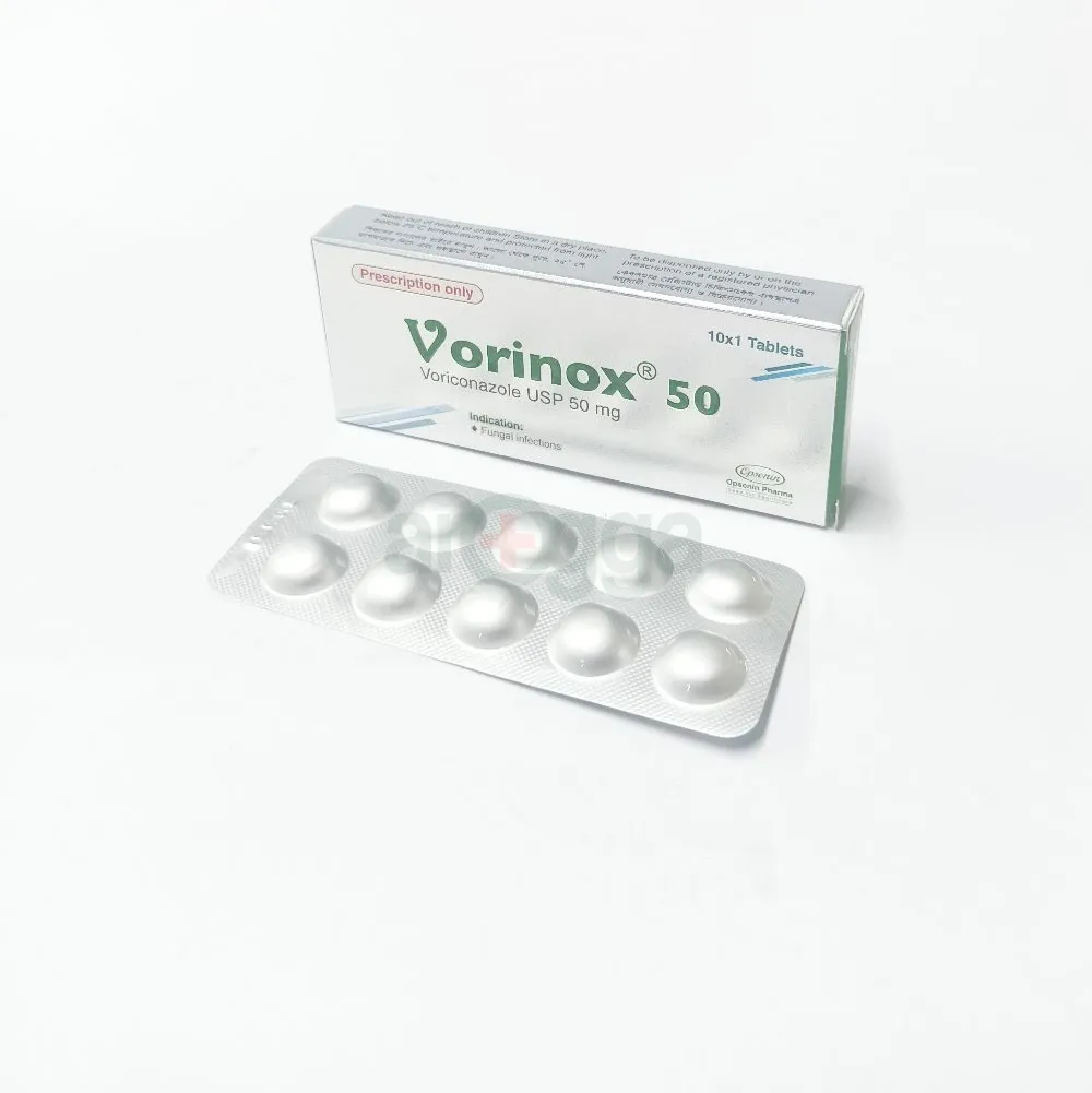Picture of Vorinox 50 mg Tablet